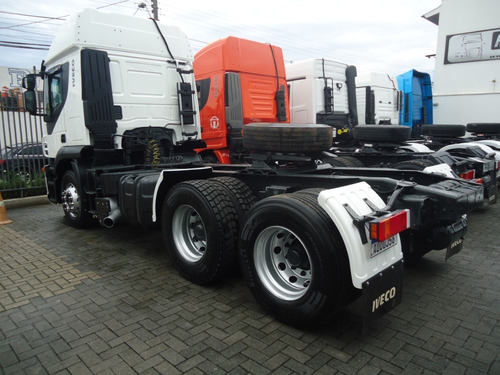 Imagem 10 de 13 de Iveco Stralis 380cv 2012 6x2 Teto Alto ,impecavel