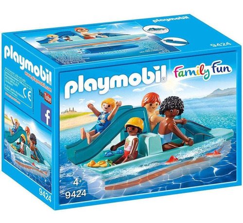 Playmobil 9424 Family Fun Bote De Pedales !