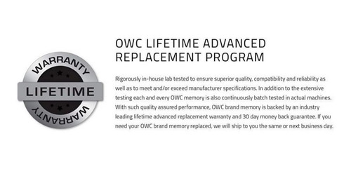 Imagem 4 de 5 de Memoria Owc 32gb (2x16gb) 12800 Ddr3l 1600mhz iMac 27-2015