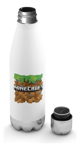 Botella De Agua Termica Minecraft