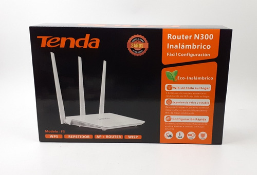 Access Point Ruteador Router Tenda F3 (Usado)