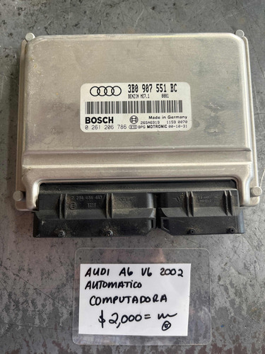 3b0 907 551 Bc Computadora Audi A6 2002 Automático