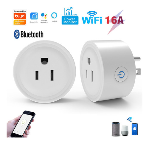 Enchufe Inteligente Wifi Smart Plug Para Alexa Google Home