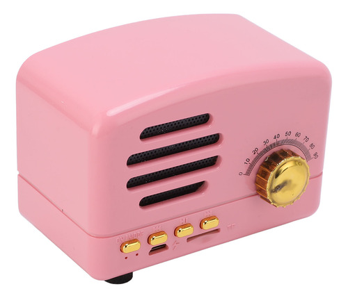 Altavoz Retro Portátil Recargable Con Reducción De Ruido Lin