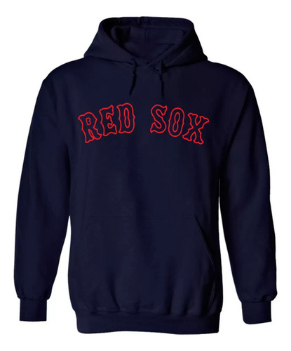 Buzo Canguro Red Sox Boston 2 (personaliza Nombre Y ) Unisex