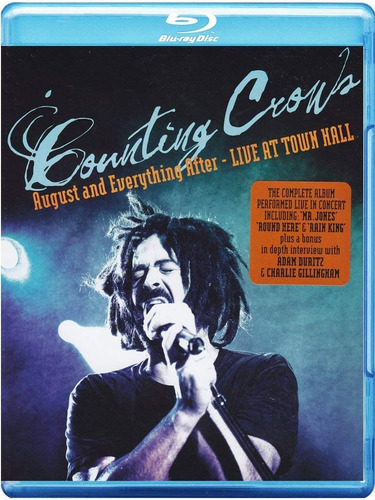 Blu-ray Counting Crows August And Everything After Live Novo