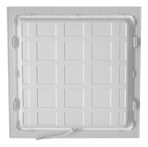 Luminaria Embutir 30x30 Plafon Led 32w Class Aaa Branca Estrutura Branco-frio 127/220v