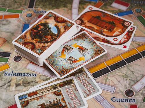 Ticket To Ride Iberia Y Expansión Corea Del Sur Juego De Mes