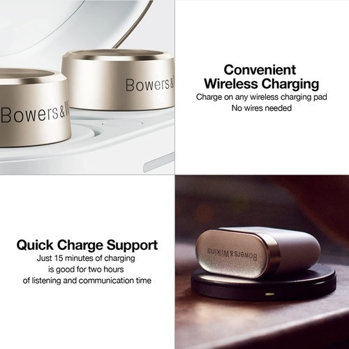 Auriculares inalámbricos blancos Bowers & Wilkins Pi7