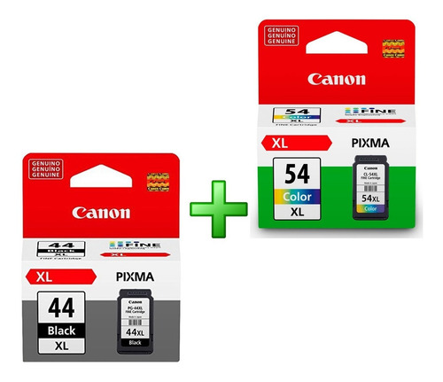 Kit Cartuchos Originales Pg-44xl Y Cl-54xl Para Canon E471 