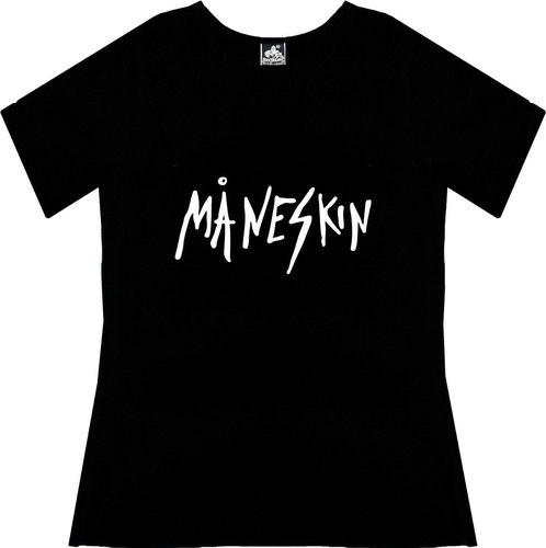 Blusa Maneskin Dama Rock Metal Tv Camiseta Urbanoz