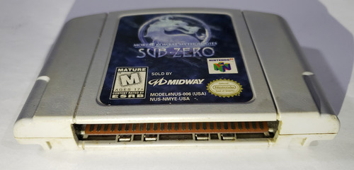 Mortal Kombat - Mythologies Sub Zero Nintendo 64 (original) (Usado)