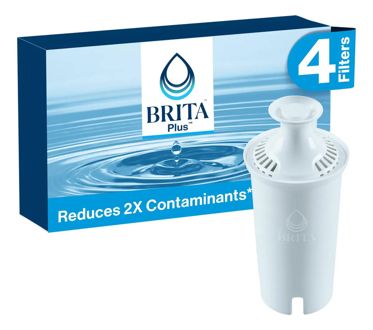 Filtro De Agua Brita Plus | Repuesto Alta Densidad