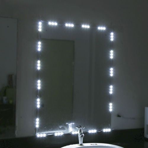 10 Pies Led Vestidor Espejo Iluminado Cosmética Maquillaje M