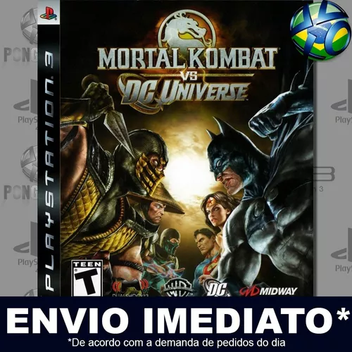 Jogo Mortal Kombat vs. DC Universe - PS3 - Brasil Games - Console PS5 -  Jogos para PS4 - Jogos para Xbox One - Jogos par Nintendo Switch - Cartões  PSN - PC Gamer