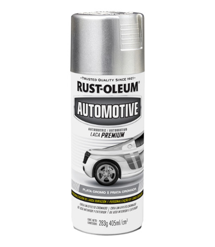 Tinta Laca Prata Cromado Automotivo Premium Rust Oleum