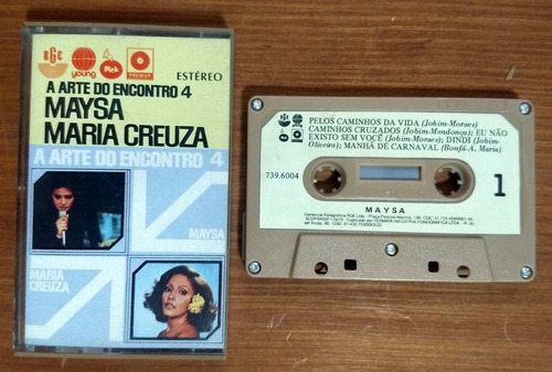 Maria Creuza & Maysa A Arte Do Encontro Cassette Brasil