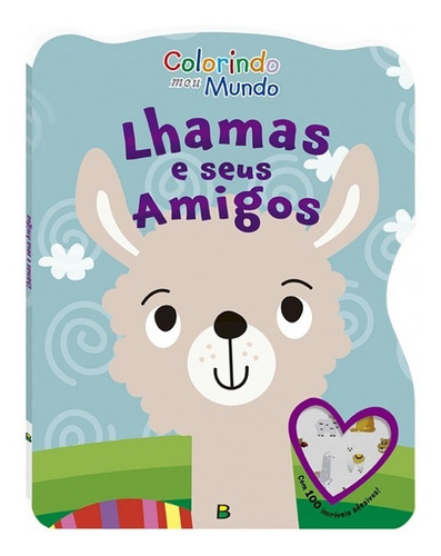 Livro Colorindo Meu Mundo Lhamas E Seus Amigos Todolivro