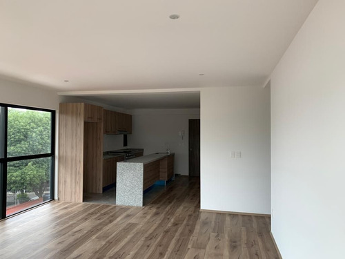 Imagen 2 de 12 de División Del Norte, Coyoacán. Estrena Departamento Con Balcó