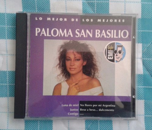 Cd De Paloma San Basilio, Lo Mejor De Los Mejores, Original