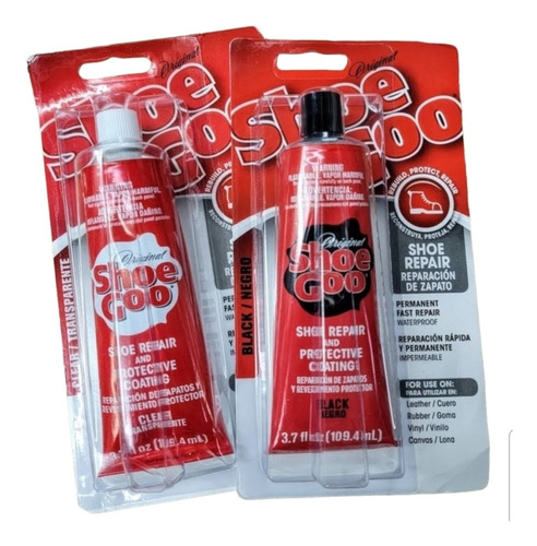 Pega Zapatos Todo Tipo,shoe Goo,original,109,4ml,transparent