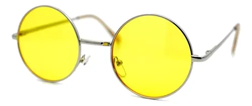Gafas Redondas Estilo Ozzy Osbourne John Lennon Con Estuche