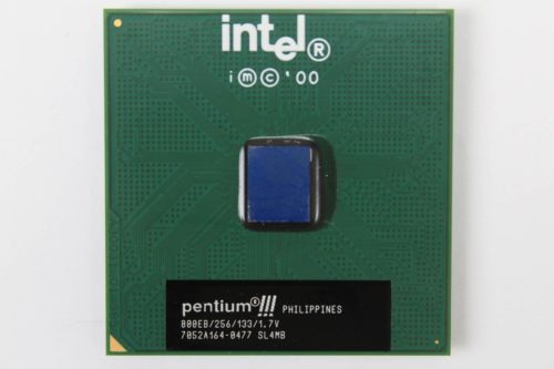 Processador Intel Pentium 3 800mhz, 256k , 133 Mhz Lga 370
