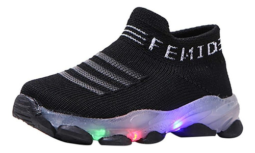 Zapatillas Con Luces Led Para Niños