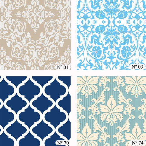 Papel De Parede Vinilico Arabesco Varios Modelos Adesivo