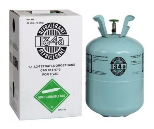 Refrigerante R134a Original Refrigerant  X 30 Lb 13.6kg