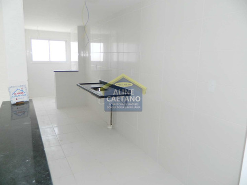 Imagem 4 de 30 de Novo * Prontinho Para Morar Em Praia Top - 3 Dorms Com 2 Vagas - Vlct00100