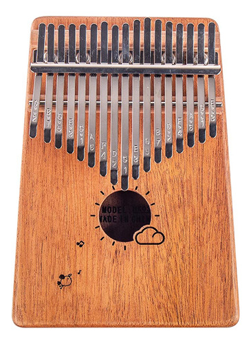 Kalimba - Piano De Dedo Pulgar De 17 Teclas, Mbira, Caoba S.