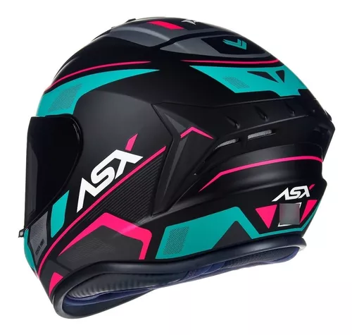 Capacete Moto Esportivo Asx Draken Vector Masculino FemininoASXVector_Vm