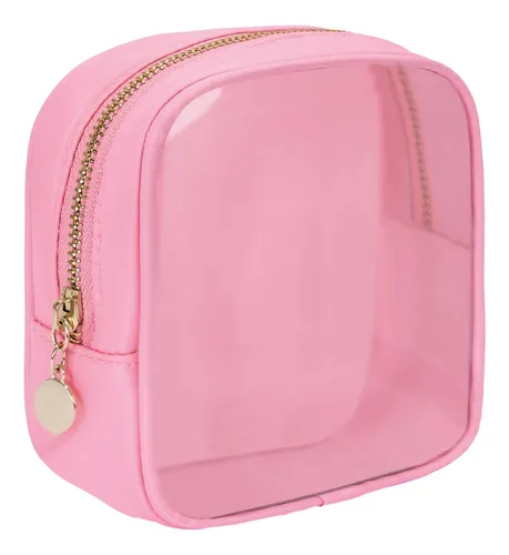 Mini Neceser Para Cosmeticos Burskit Color Rosa Impermeable