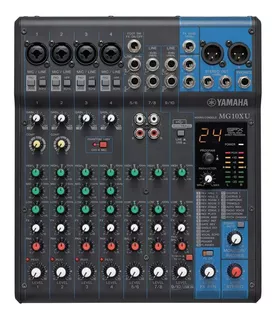 Yamaha Mg10xu Stereo Mixer 10 De Entrada Con Efectos
