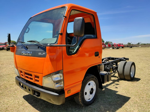 Isuzu Elf 300e Camión Chasis Cabina Arrancando Stdr Mexican