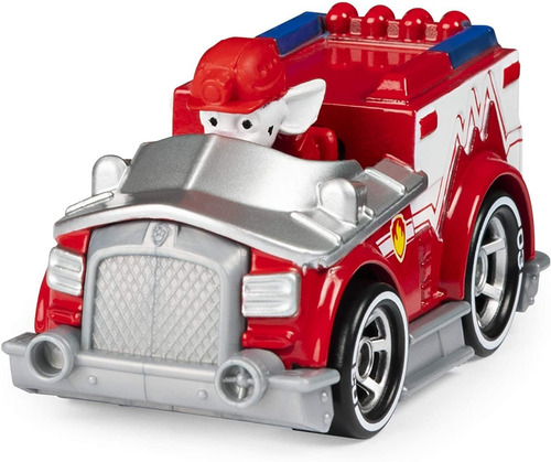 Paw Patrol True Metal Jet To The Rescue Vehiculo Coleccion Color Marshall / Camión De Bombero