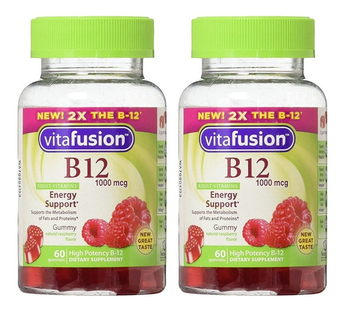 Vitamina B12 Vitafusion Pack 2 - Unidad a $5480