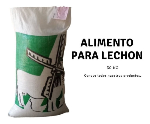 Alimento Balanceado P/ Lechon (engorde) X 30kg Caba. Envios