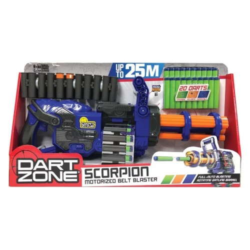 Pistola Dart Zone Scorpion Motorized Belt Blaster (904466)