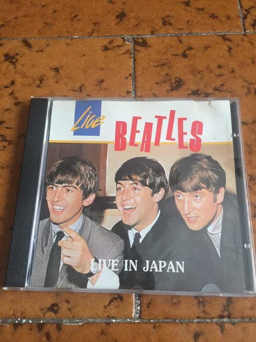 The Beatles Cd Live In Japan Importado Inglaterra 2 Conciert