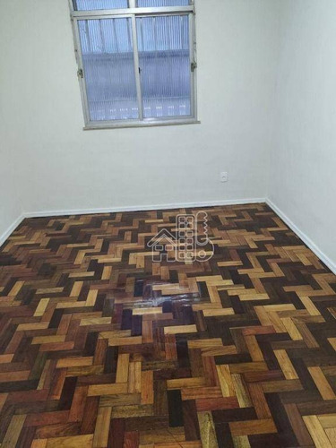 Apartamento Com 1 Dormitório À Venda, 56 M² Por R$ 220.000,00 - São Lourenço - Niterói/rj - Ap4293