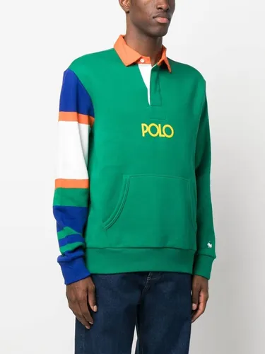 Sudadera Polo Ralph Lauren Colourblock Rugby Sweatshirt Mens