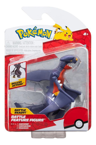 Pokemon Figura De Btalla Garchomp 12cm