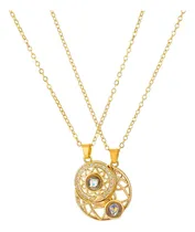 Comprar Collar Para Enamorados Pareja Imantado Te Amo