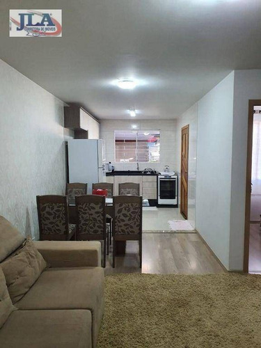 Imagem 2 de 17 de Casa Com 3 Dormitórios À Venda, 56 M² Por R$ 299.000 - Roça Grande - Colombo/pr - Ca0313