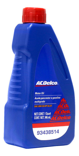 1 Litro Aceite Mineral 20w50 Chevy, Corsa, Tornado Aveo Etc