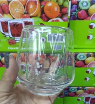Comprar Vasos Cortos De Vidrio 200ml Bebidas Doble Fondo 6 Piezas