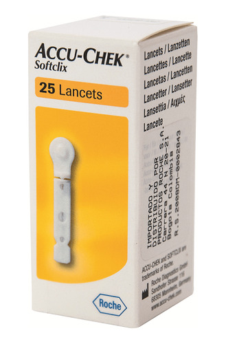 Lancetas Accu-chek Softclix X 25und