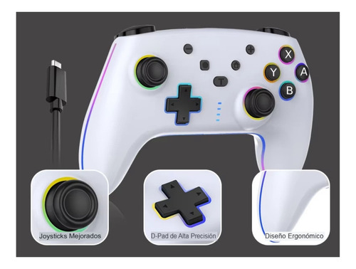 Mando Joystick Compatible Nintendo Pc Switch Android Ios